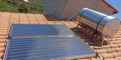 Aquecedor Solar 400L Cobre